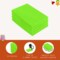 FabricLA Acrylic Felt Sheets for Crafts - Precut 9" X 12" Inches (20 cm X 30 cm) Felt Squares - Use Felt Fabric Craft Sheets for DIY, Costume, and Decoration | Neon Green - 12 Pieces
